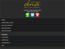 Tablet Screenshot of ebner-lindau.de